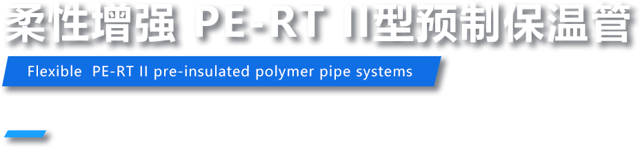 柔性增強(qiáng)PE-RT II型預(yù)制保溫管